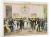 A Society Ball, engraved by Charles Etienne Pierre Motte 1819 by Hippolyte Lecomte