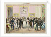 A Society Ball, engraved by Charles Etienne Pierre Motte 1819 by Hippolyte Lecomte