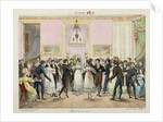 A Society Ball, engraved by Charles Etienne Pierre Motte 1819 by Hippolyte Lecomte