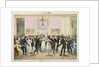 A Society Ball, engraved by Charles Etienne Pierre Motte 1819 by Hippolyte Lecomte
