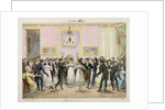 A Society Ball, engraved by Charles Etienne Pierre Motte 1819 by Hippolyte Lecomte