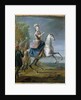 Equestrian Portrait of Maria Leszczynska by Jean-Baptiste Martin