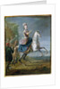 Equestrian Portrait of Maria Leszczynska by Jean-Baptiste Martin
