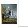 Equestrian Portrait of Maria Leszczynska by Jean-Baptiste Martin