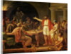 Study for Lycurgus Showing the Ancients of Sparta their King, 1791 by Jacques Louis David