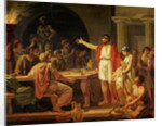 Study for Lycurgus Showing the Ancients of Sparta their King, 1791 by Jacques Louis David