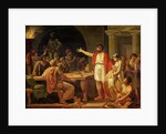 Study for Lycurgus Showing the Ancients of Sparta their King, 1791 by Jacques Louis David