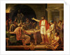Study for Lycurgus Showing the Ancients of Sparta their King, 1791 by Jacques Louis David