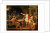 Study for Lycurgus Showing the Ancients of Sparta their King, 1791 by Jacques Louis David