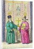 Matteo Ricci and another Christian missionary to China, 1667 by Dutch School