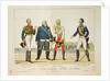 The Allied Sovereigns in Paris in 1815 by French School