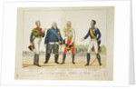 The Allied Sovereigns in Paris in 1815 by French School