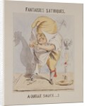 Satirical Fantasies, caricature of Adolphe Thiers by Andre Belloguet