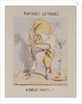 Satirical Fantasies, caricature of Adolphe Thiers by Andre Belloguet