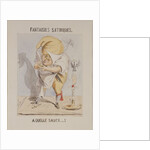 Satirical Fantasies, caricature of Adolphe Thiers by Andre Belloguet