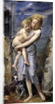 Brother and Sister, Two Orphans of the Siege of Paris in 1870-71 by Jean-Baptiste Carpeaux