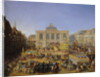 The Kermesse at Saint-Omer in 1846 by Auguste Jacques Regnier