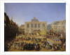The Kermesse at Saint-Omer in 1846 by Auguste Jacques Regnier