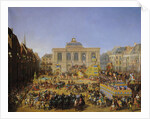 The Kermesse at Saint-Omer in 1846 by Auguste Jacques Regnier