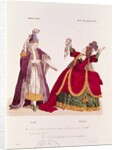 Jean-Baptiste Brizard in the role of Joad and Mademoiselle Dumesnil as Athalie by French School