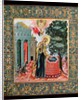 Annunciation at the Fountain by School Russian