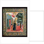 Annunciation at the Fountain by School Russian