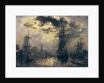 View of the Port, or The Windmills in Rotterdam, 1870 by Johan-Barthold Jongkind