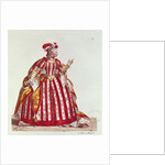 Mademoiselle Dumesnil in the Role of Agrippina in 'Britannicus' by Jean Racine engraved by Francois Seraphin Delpech 1740 by Hippolyte (after) Lecomte