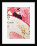 Cover of a programme for 'Le Missionaire' at the Theatre Libre, 1893-94 by Henri de Toulouse-Lautrec