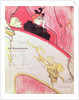 Cover of a programme for 'Le Missionaire' at the Theatre Libre, 1893-94 by Henri de Toulouse-Lautrec