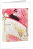 Cover of a programme for 'Le Missionaire' at the Theatre Libre, 1893-94 by Henri de Toulouse-Lautrec