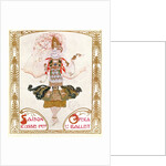 Cover of a programme for the Russian Season of Opera and Ballet, 1909 by Leon Bakst