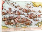 Naval Combat between the Beggars of the Sea and the Spanish in 1573 by Franz Hogenberg