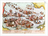 Naval Combat between the Beggars of the Sea and the Spanish in 1573 by Franz Hogenberg