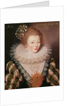 Portrait of Marie Vignon by French School