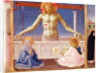 Christ Rising from his Tomb, detail of the predella panel of the Coronation of the Virgin, c.1430-32 by Fra (c.1387-1455) Angelico