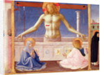 Christ Rising from his Tomb, detail of the predella panel of the Coronation of the Virgin, c.1430-32 by Fra (c.1387-1455) Angelico