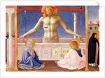 Christ Rising from his Tomb, detail of the predella panel of the Coronation of the Virgin, c.1430-32 by Fra (c.1387-1455) Angelico