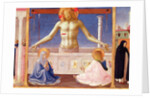 Christ Rising from his Tomb, detail of the predella panel of the Coronation of the Virgin, c.1430-32 by Fra (c.1387-1455) Angelico