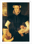A Widow and her Son, 1564 by Anthonis van Dashorst (c.1519-1576/77) (attr.to) Mor
