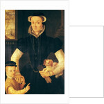 A Widow and her Son, 1564 by Anthonis van Dashorst (c.1519-1576/77) (attr.to) Mor