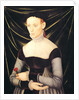 Woman with a Carnation by Lucas the Elder Cranach