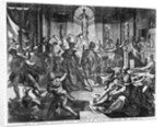 Celebration Scene, 1588 by Jean or Johann Sadeler