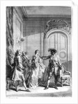 Scene from 'Othello' by William Shakespeare engraved by Hubert Gravelot by Francis (after) Hayman