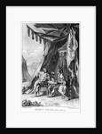 Brutus and Cassius in Brutus's Tent, Act IV Scene iii from 'Julius Caesar' by William Shakespeare engraved by Hubert Gravelot by Francis (after) Hayman
