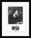 Portrait of Lord Byron by French School