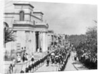 Military Parade, Saint-Louis, Senegal, c.1900 by French Photographer