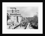 Military Parade, Saint-Louis, Senegal, c.1900 by French Photographer