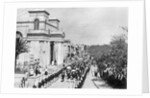 Military Parade, Saint-Louis, Senegal, c.1900 by French Photographer
