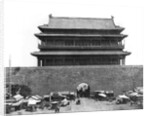 Entrance to the inner wall, Peking, China, c.1900 by French Photographer